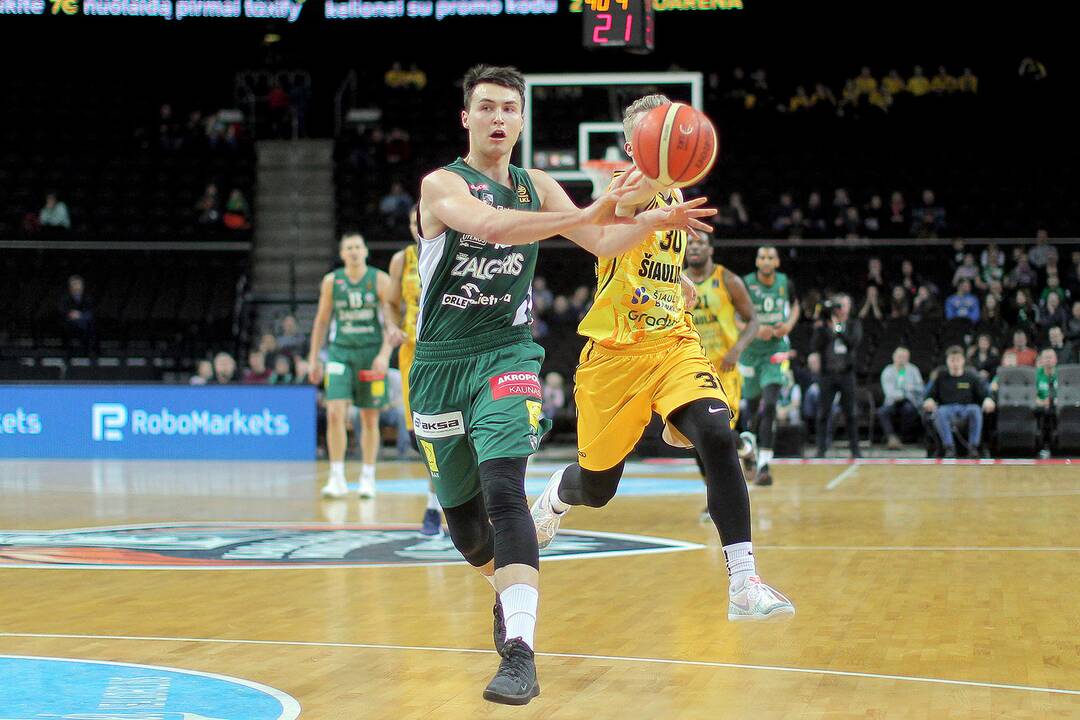 KMT ketvirtfinalis: „Žalgiris“ – „Šiauliai“ 100:75