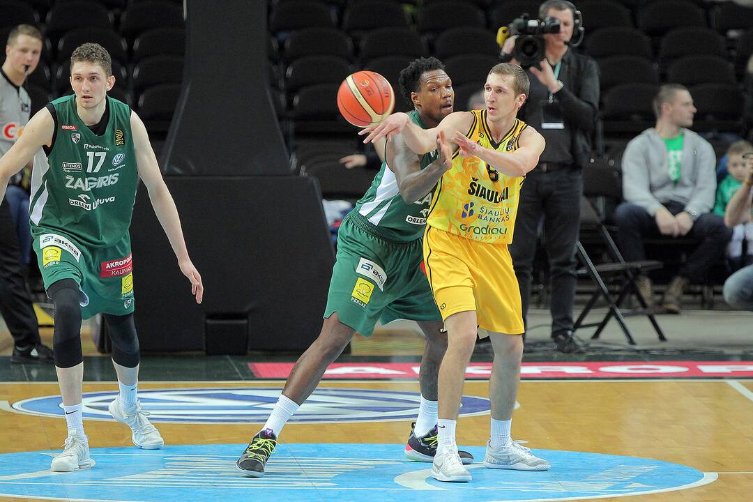 KMT ketvirtfinalis: „Žalgiris“ – „Šiauliai“ 100:75