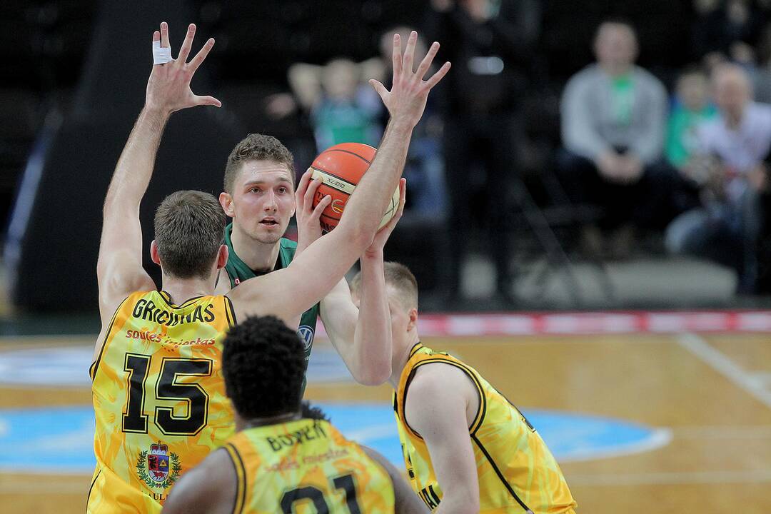 KMT ketvirtfinalis: „Žalgiris“ – „Šiauliai“ 100:75