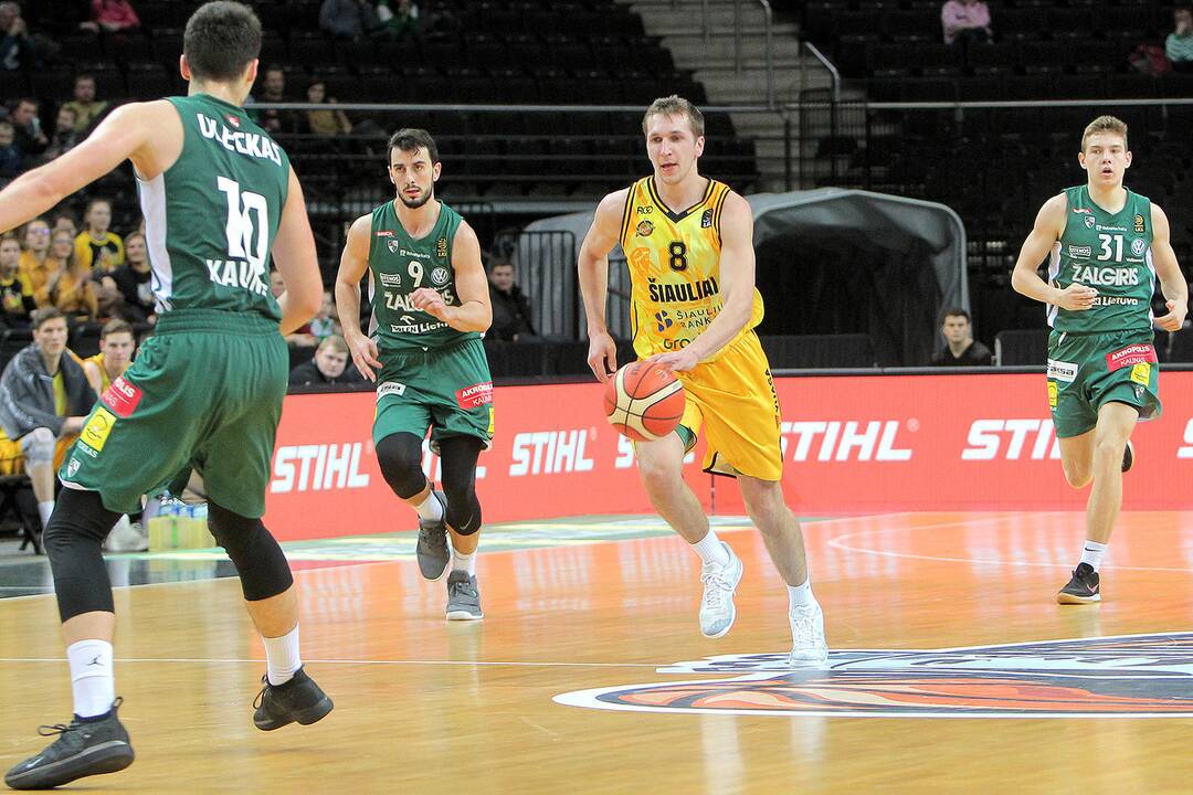 KMT ketvirtfinalis: „Žalgiris“ – „Šiauliai“ 100:75