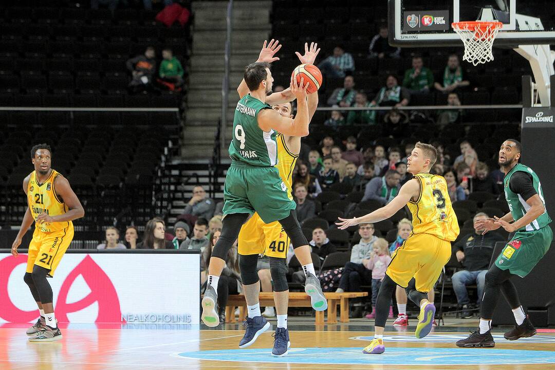 KMT ketvirtfinalis: „Žalgiris“ – „Šiauliai“ 100:75