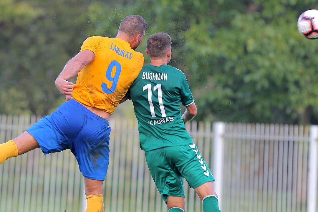 A lyga: „Kauno Žalgiris“ – „Atlantas“ 1:0