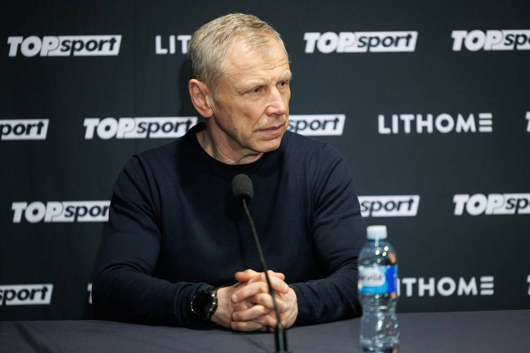 Boksininko Eimanto Stanionio ir Vido Bružo spaudos konferencija