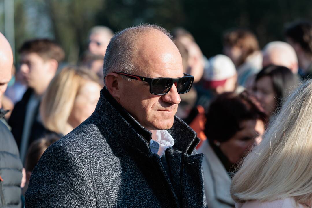 Velykų ryto mišios Tabariškių Kristaus Karaliaus bažnyčioje
