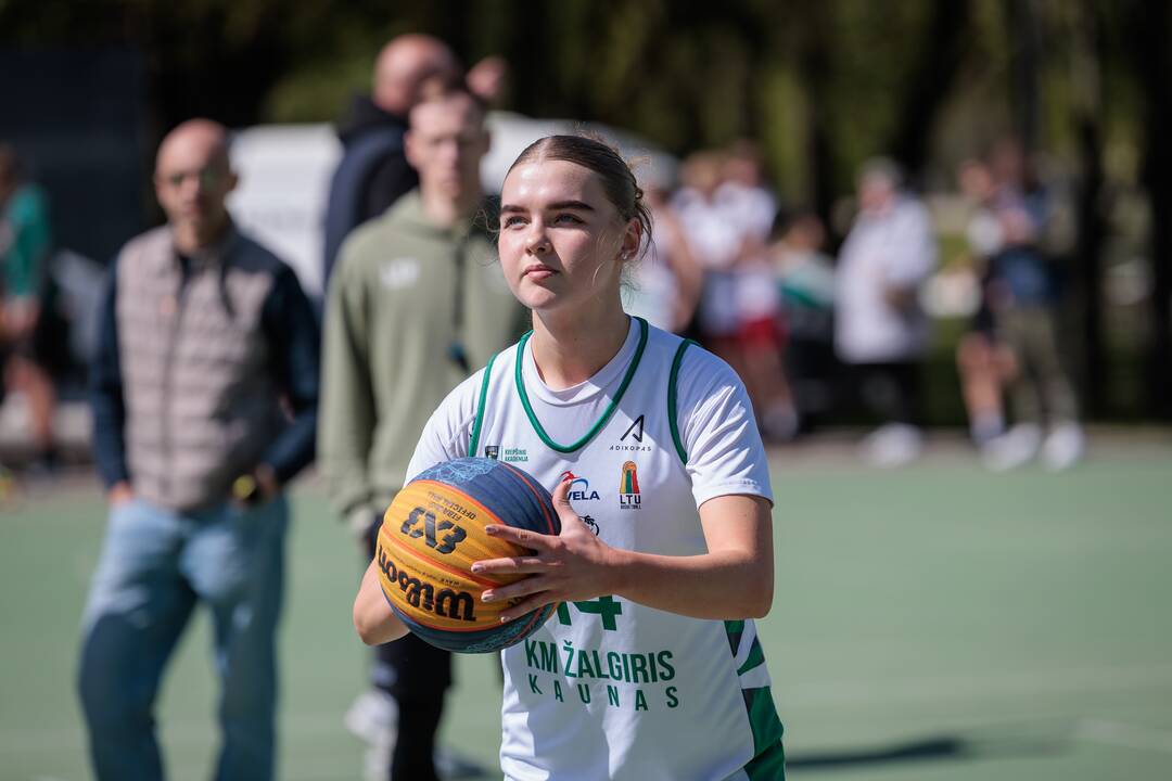 Kauno VPK ir LKF surengtas moksleivių krepšinio turnyras