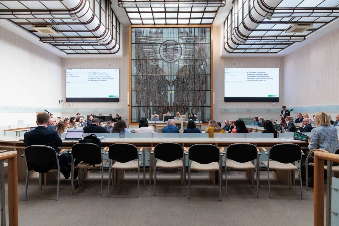 Kauno miesto tarybos posėdis (2025 gegužės 13 d.)