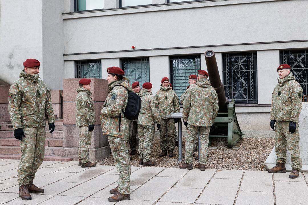 Karo komendantūrų valdybos įkūrimo ceremonija 