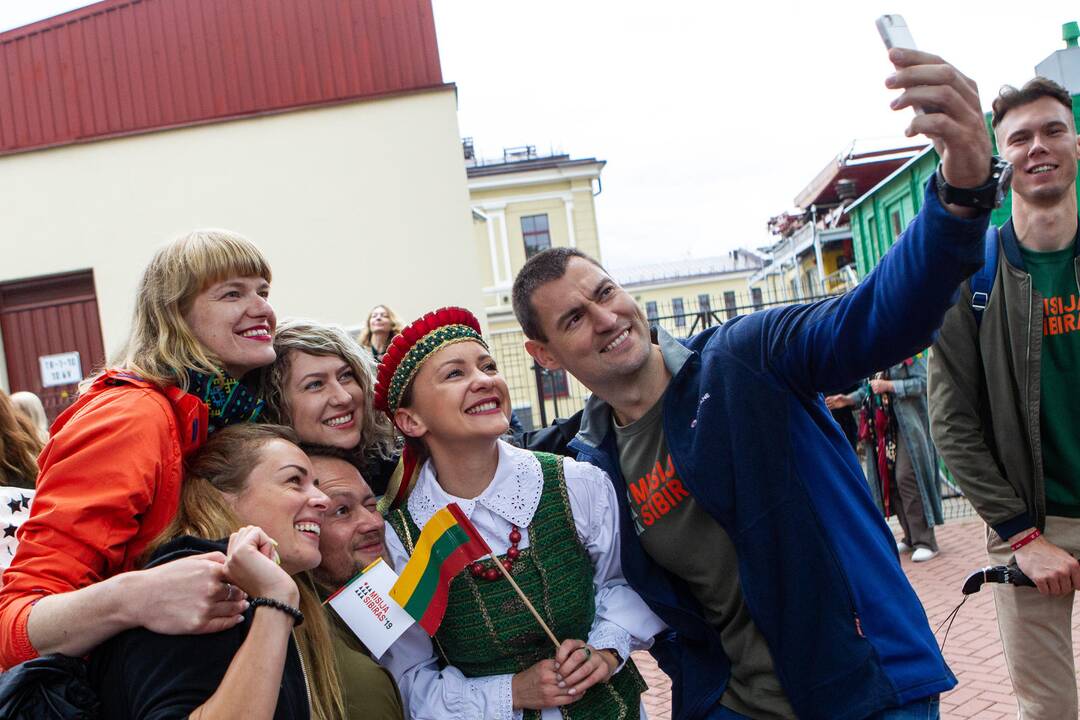 Išlydėti ekspedicijos „Misija Sibiras“ dalyviai 