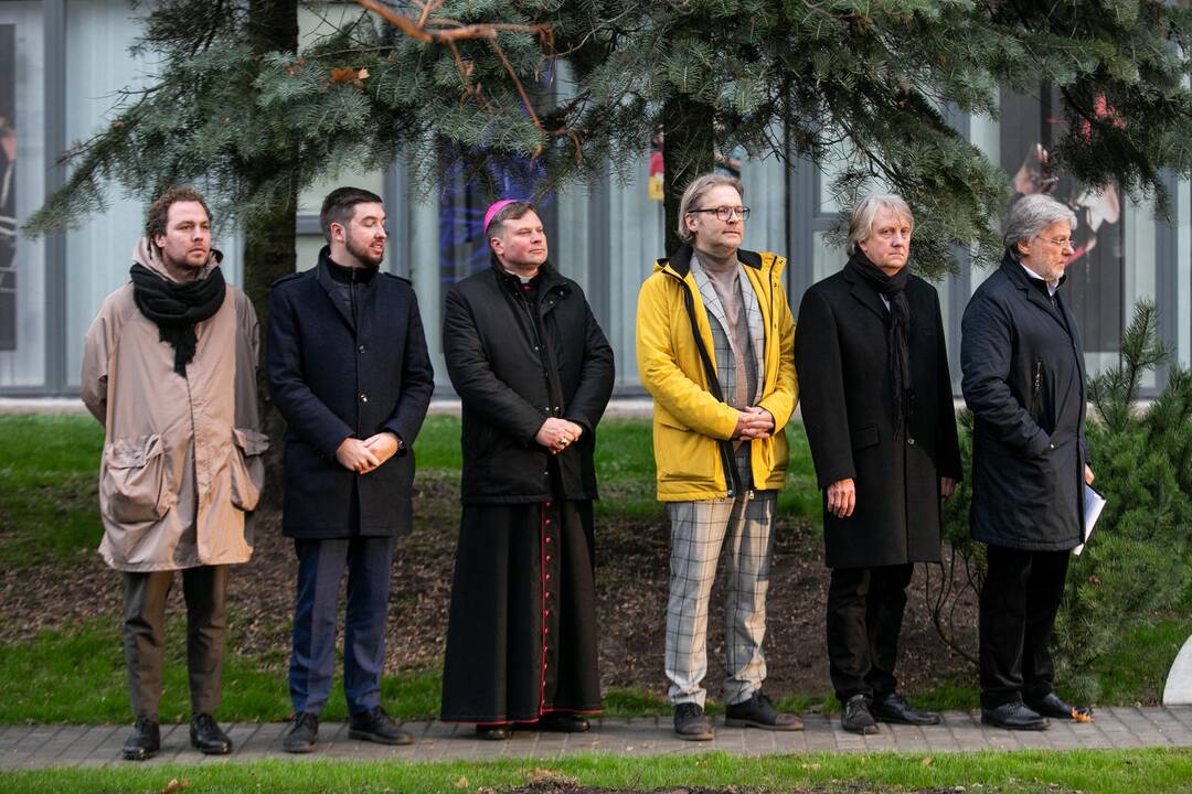 Atminimo ženklo A. Vivulskiui atidengimas