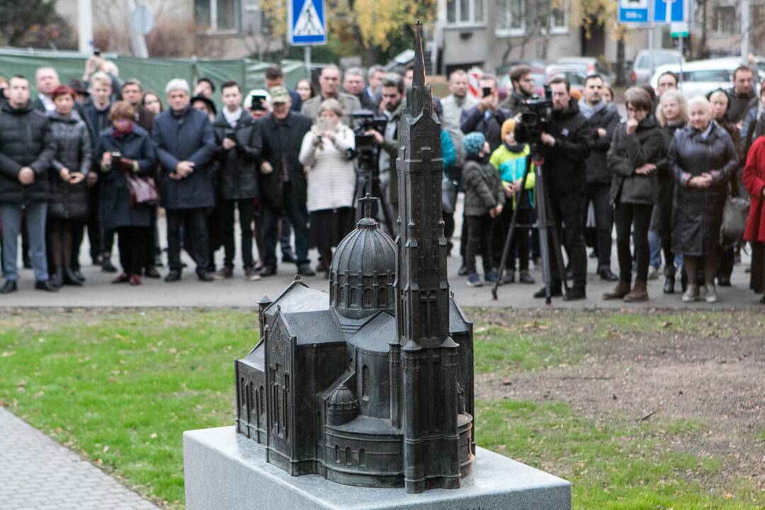 Atminimo ženklo A. Vivulskiui atidengimas