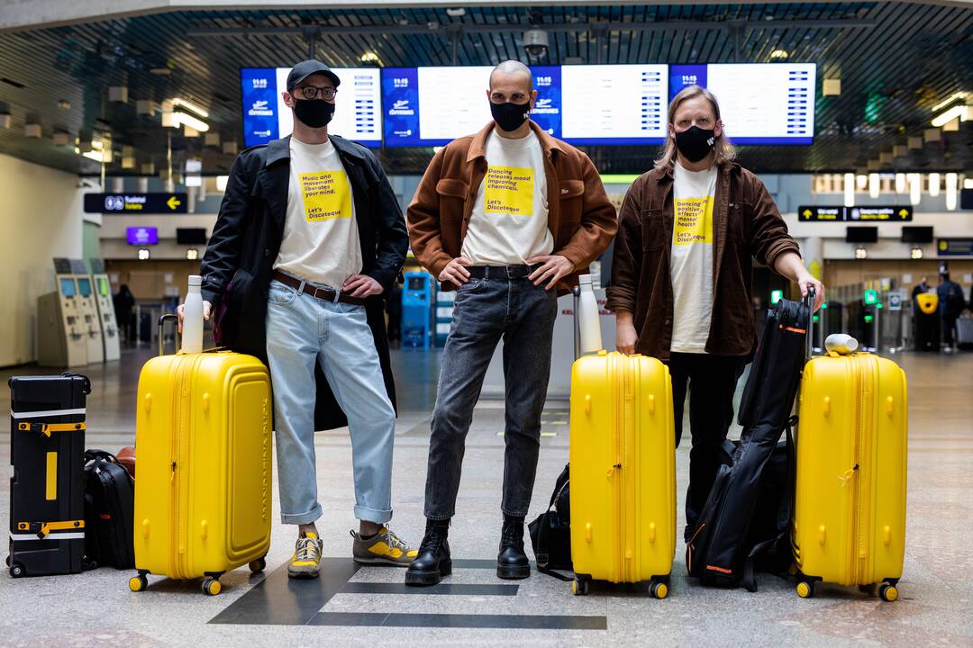 Grupės „The Roop“ išlydėtuvės į „Euroviziją“