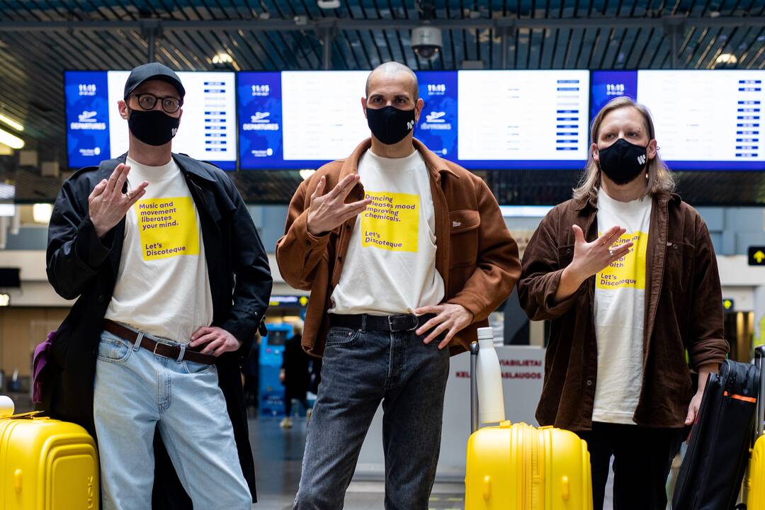 Grupės „The Roop“ išlydėtuvės į „Euroviziją“