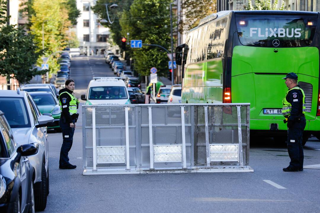 Kaunas ruošiasi eitynėms: centre – šimtai policijos pareigūnų