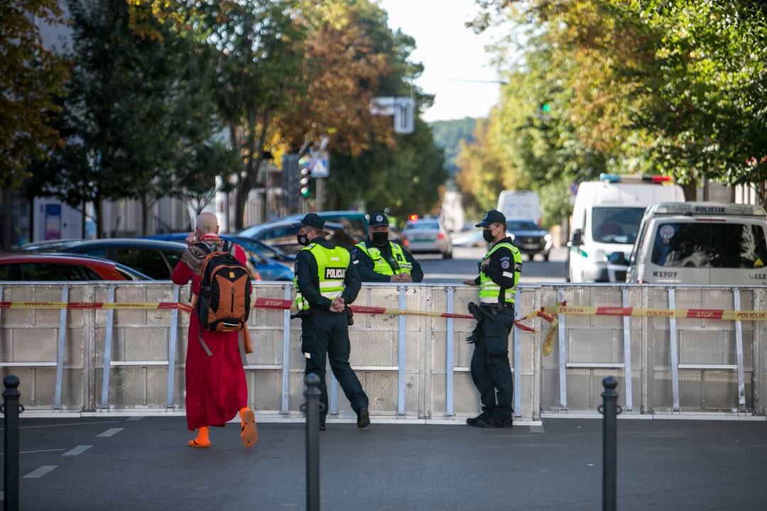 Kaunas ruošiasi eitynėms: centre – šimtai policijos pareigūnų