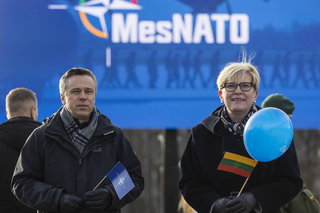 Lukiškių aikštėje vyko Lietuvos įstojimo į NATO minėjimas