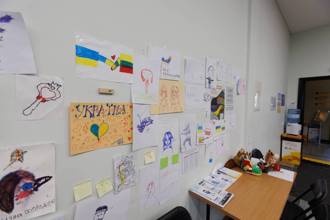 D. ir G. Nausėdos apsilankė ukrainiečių registracijos centre Kaune