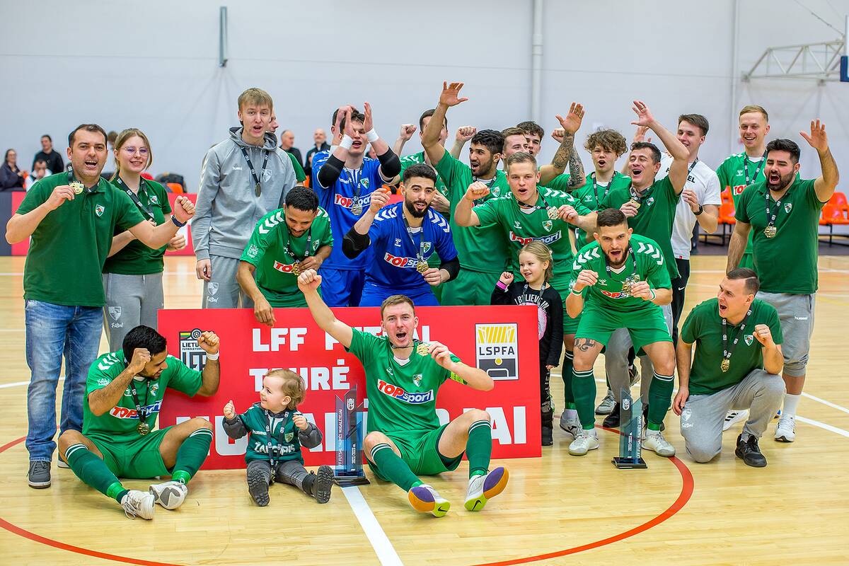 Lietuvos futsalo taurės finalas: „K. Žalgiris“ – „Saulės kraštas“ 4:0