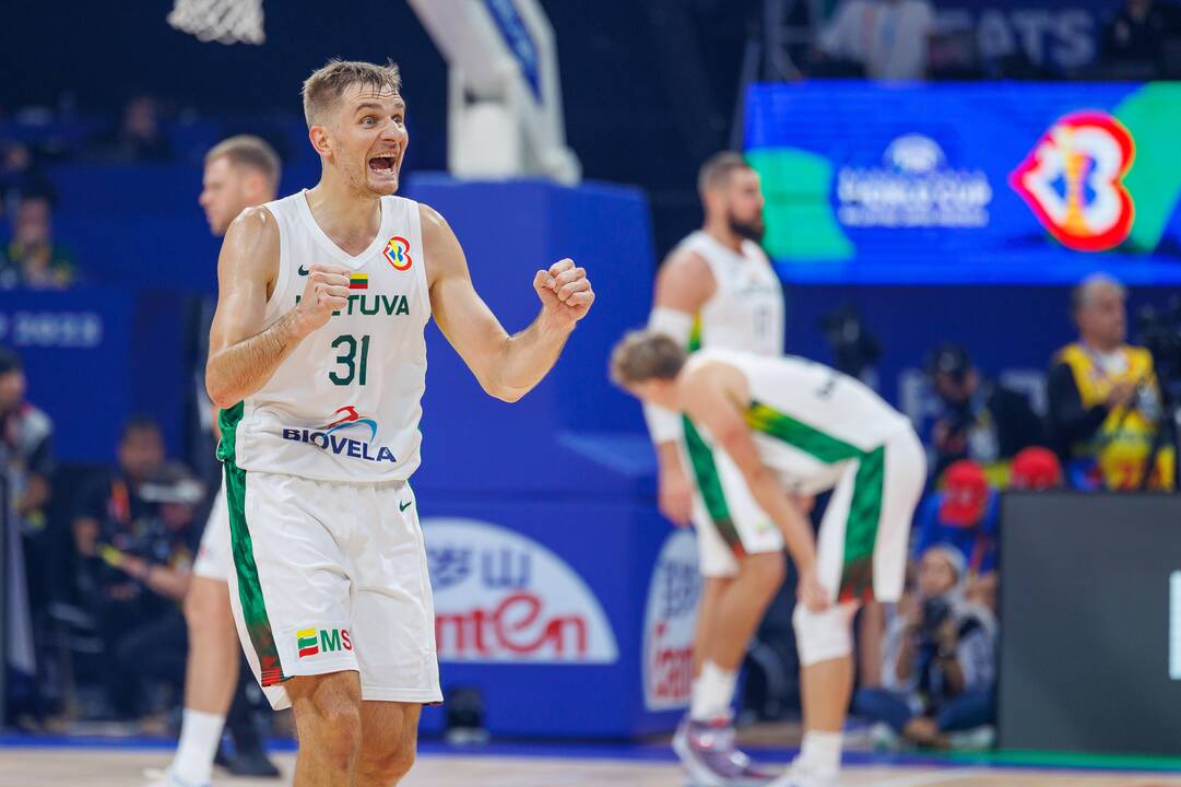 Pasaulio krepšinio čempionato Filipinuose grupės rungtynės: Lietuva – Graikija