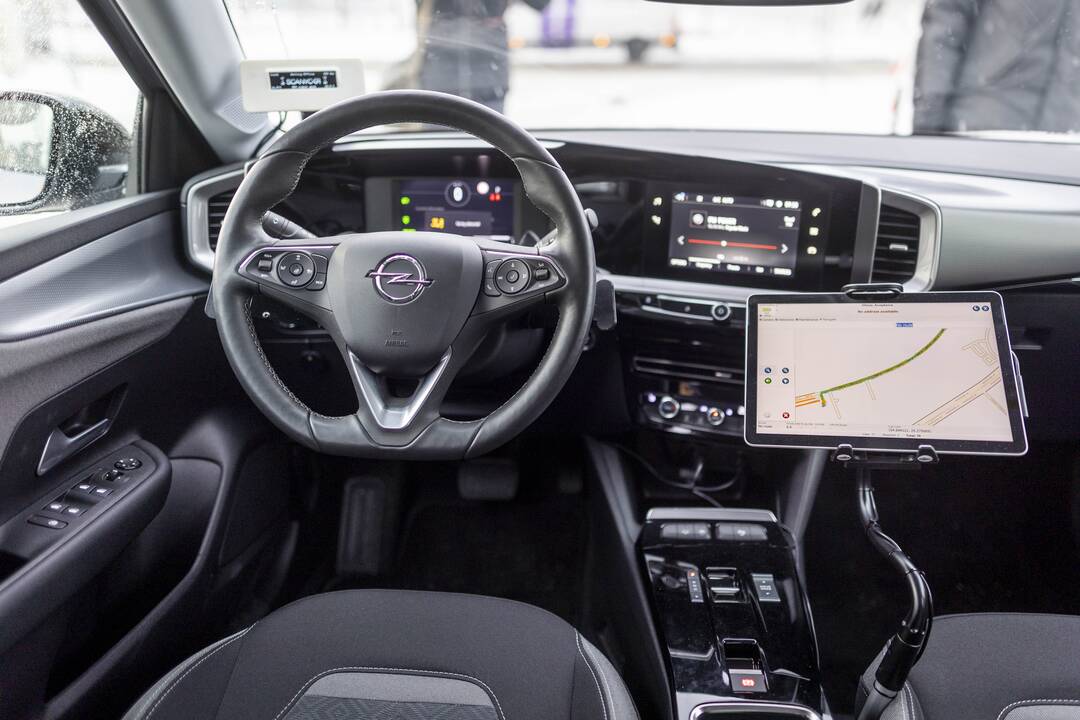 Vilniuje pristatytas e. kontrolės automobilis