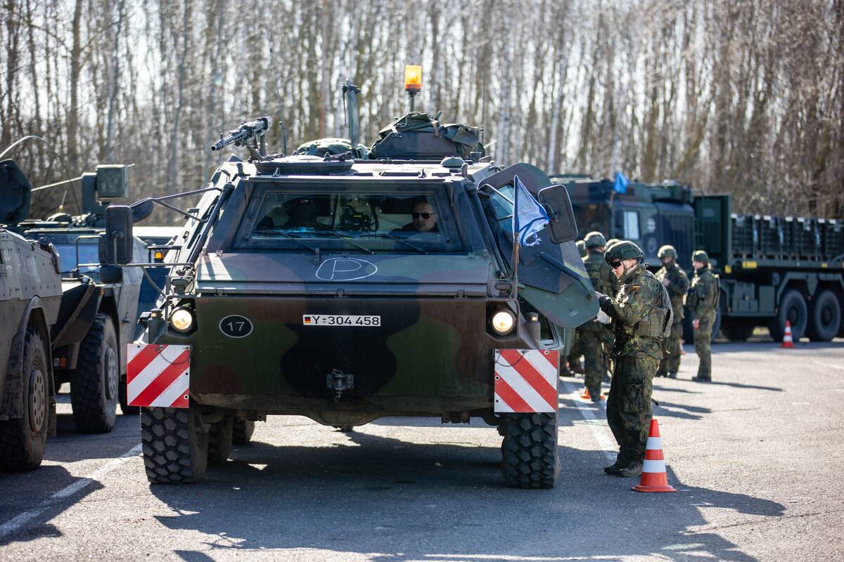 Vokietijos Padidinto budrumo brigados 91-asis pėstininkų bataliono perkėlimas į Lietuvą