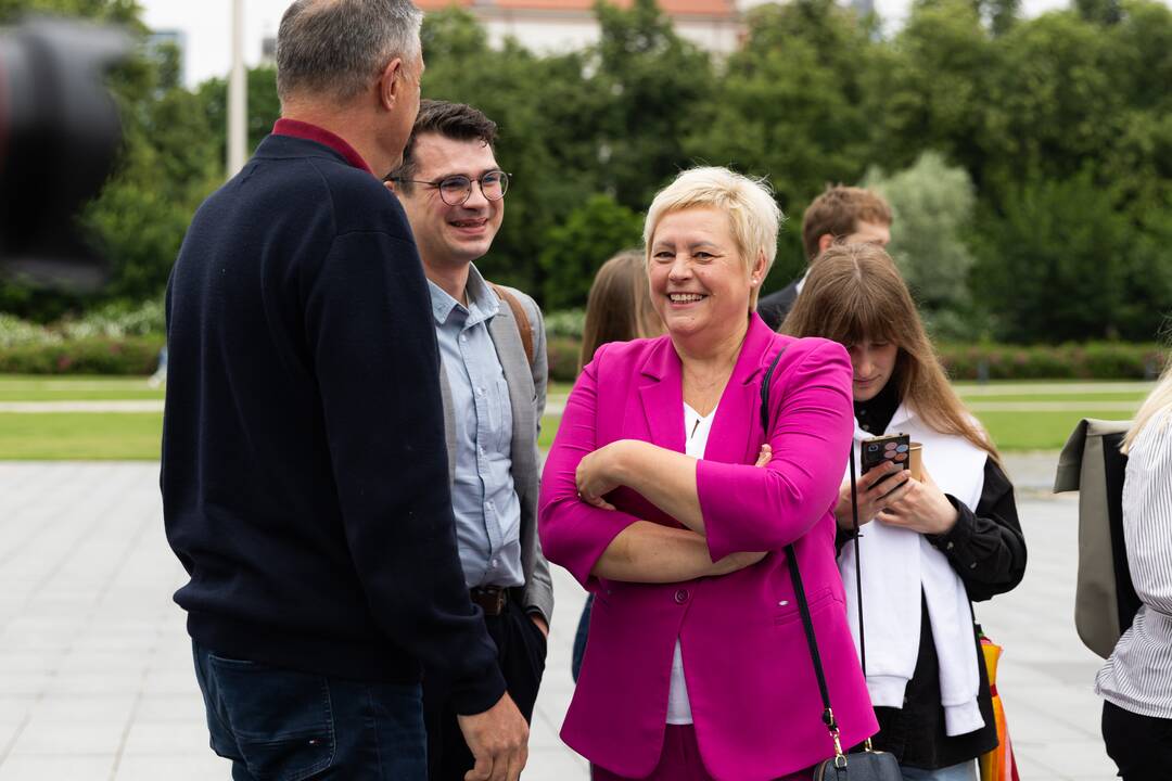 A. Armonaitė balsavo išankstiniuose EP rinkimuose