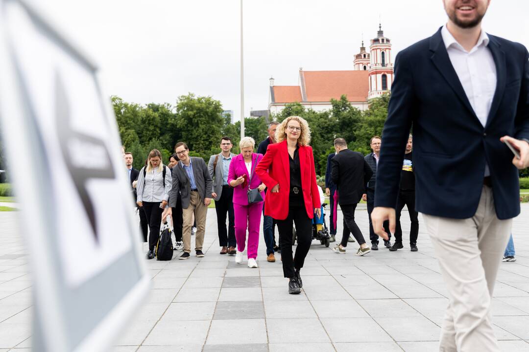 A. Armonaitė balsavo išankstiniuose EP rinkimuose