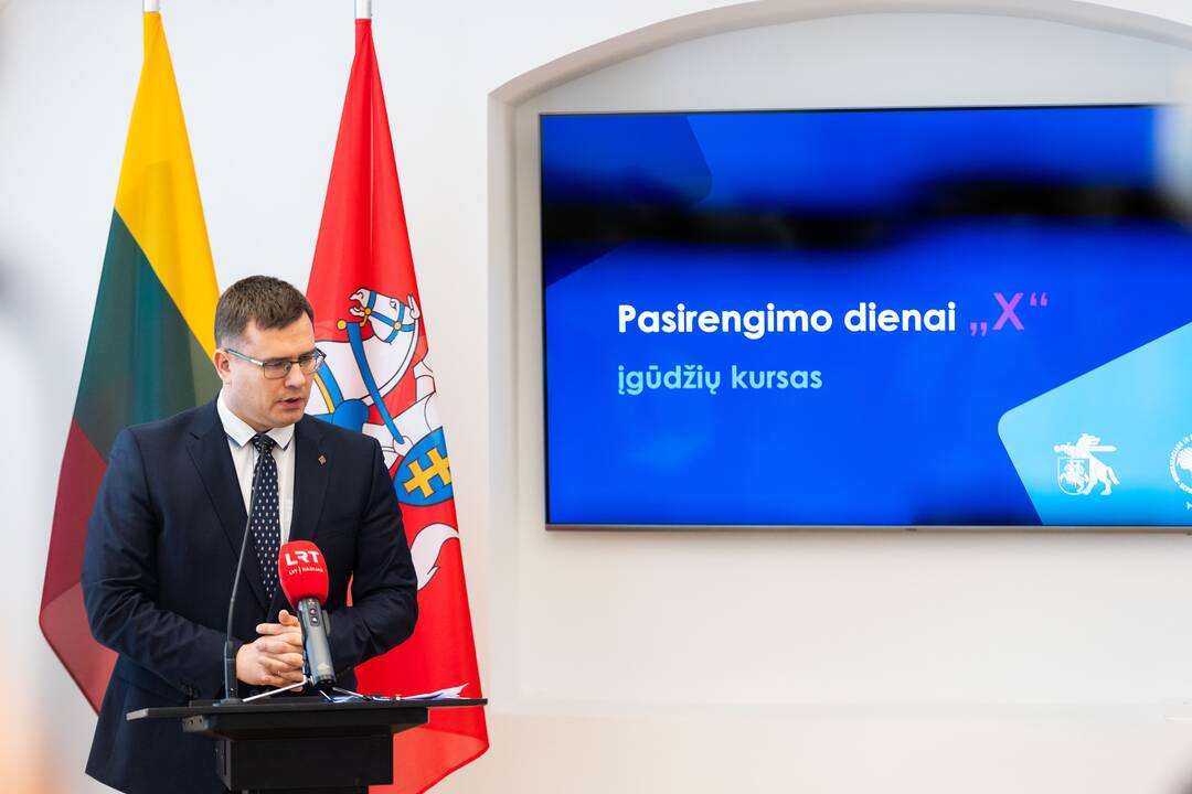 KAM atnaujino pasirengimo dienai „X“ kursus