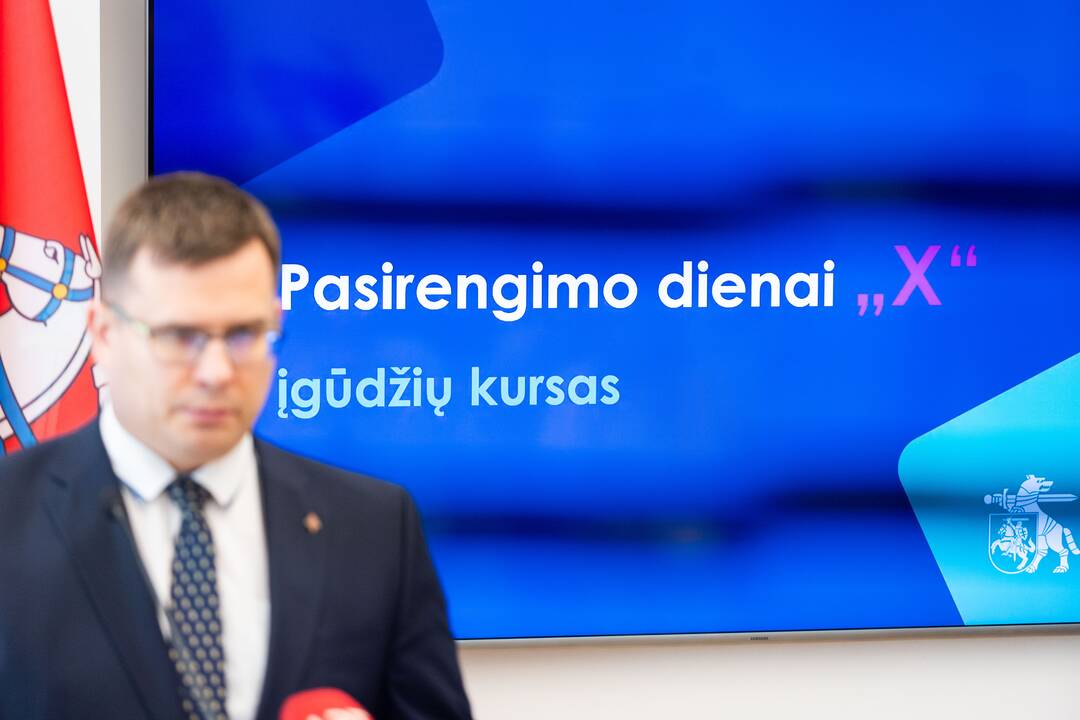 KAM atnaujino pasirengimo dienai „X“ kursus