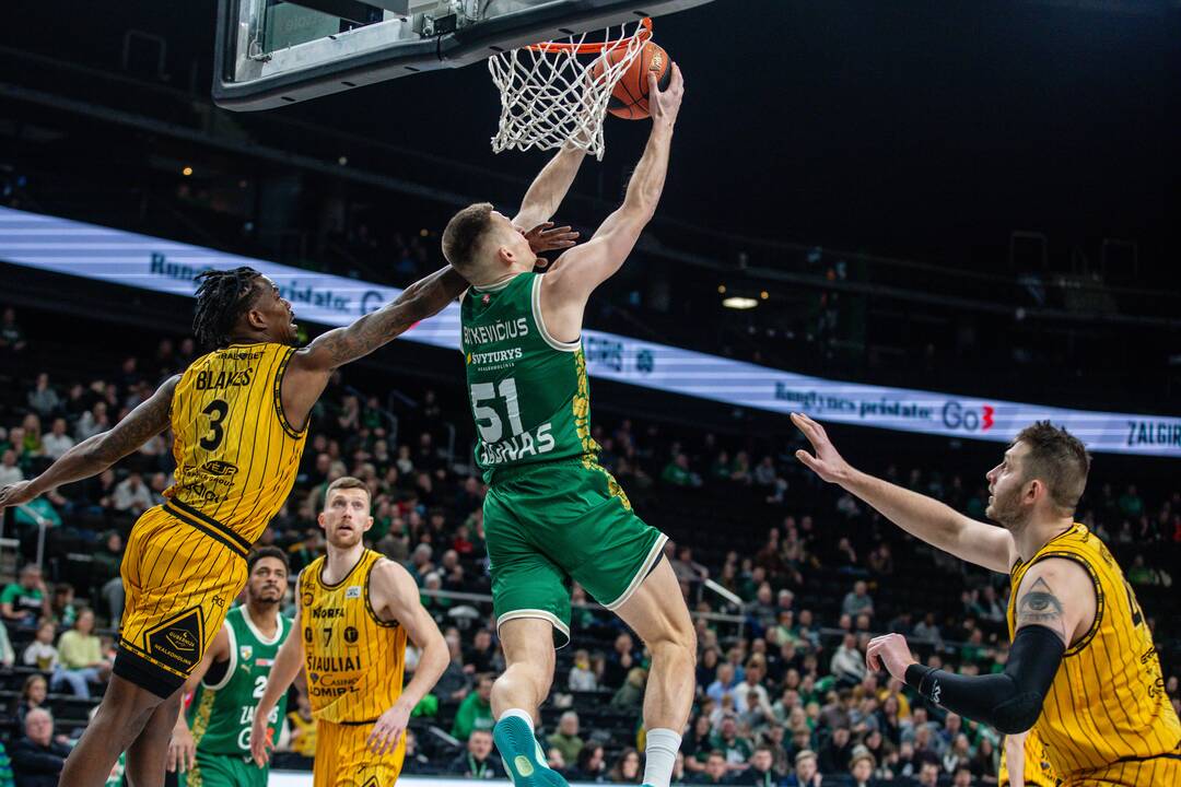 LKL: Kauno „Žalgiris“ – Šiaulių „Šiauliai-Casino Admiral“