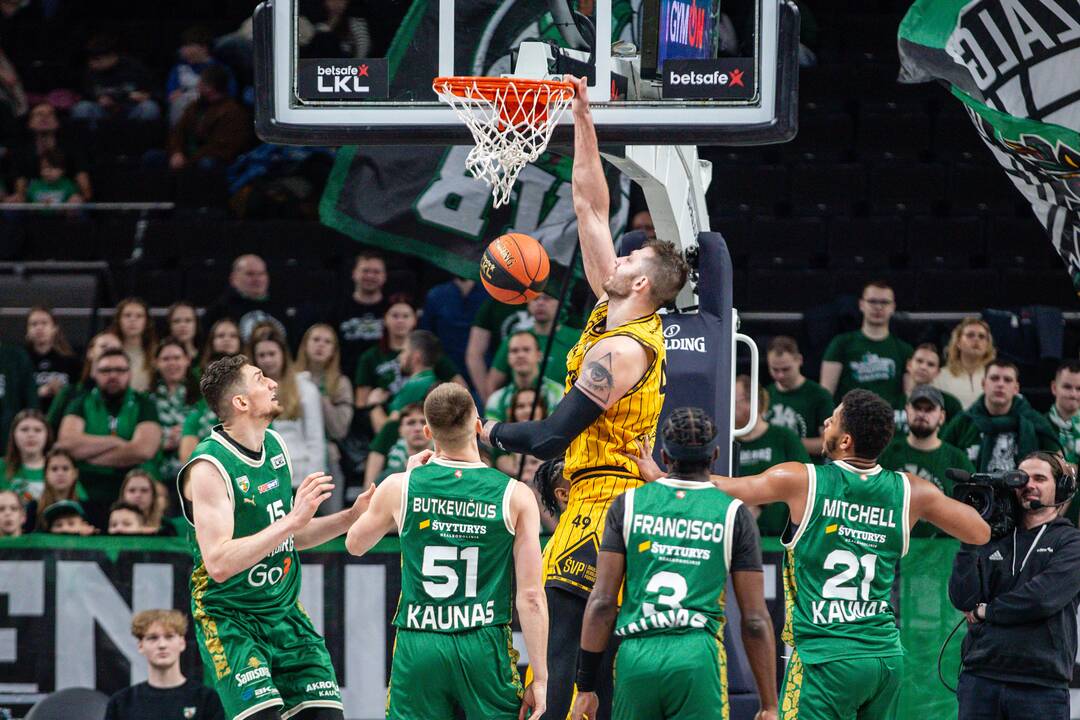 LKL: Kauno „Žalgiris“ – Šiaulių „Šiauliai-Casino Admiral“