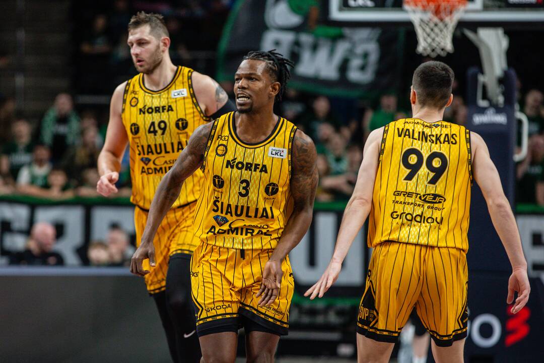 LKL: Kauno „Žalgiris“ – Šiaulių „Šiauliai-Casino Admiral“