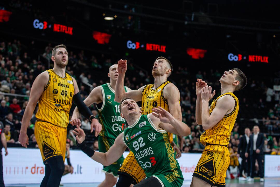 LKL: Kauno „Žalgiris“ – Šiaulių „Šiauliai-Casino Admiral“