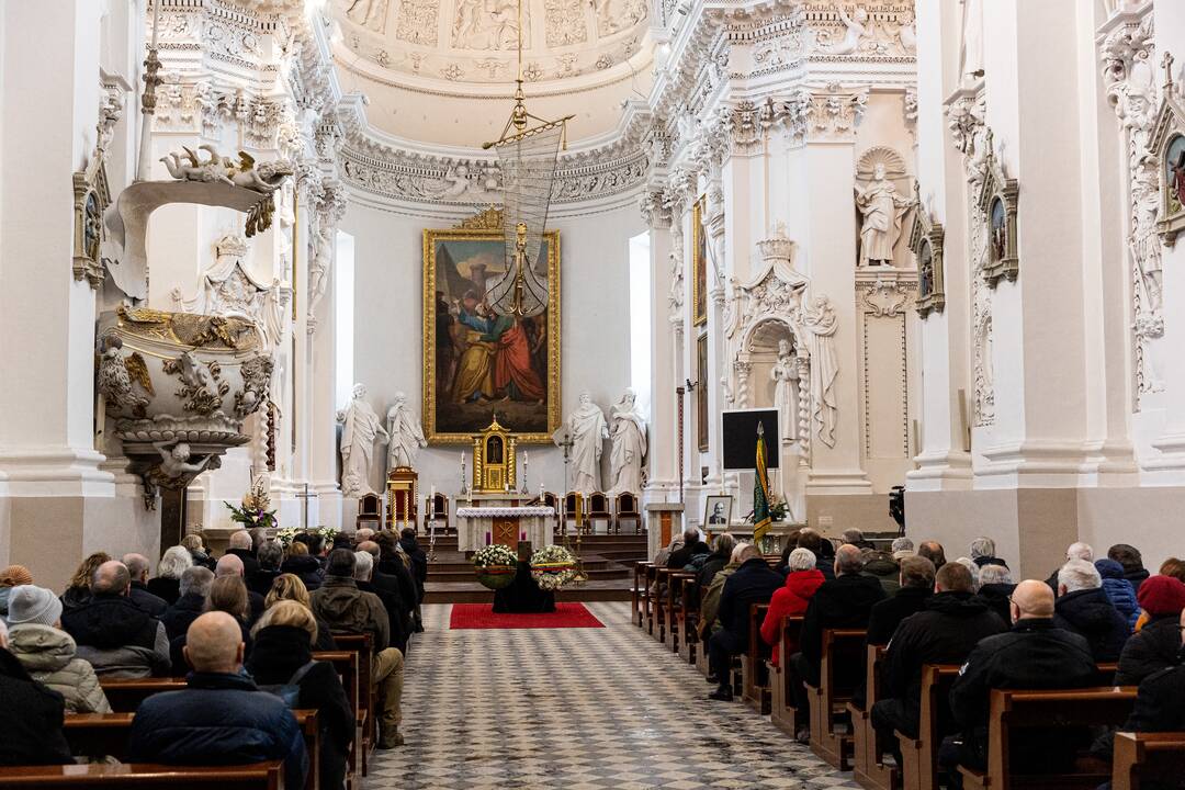 Signataro S. Pečeliūno laidotuvės