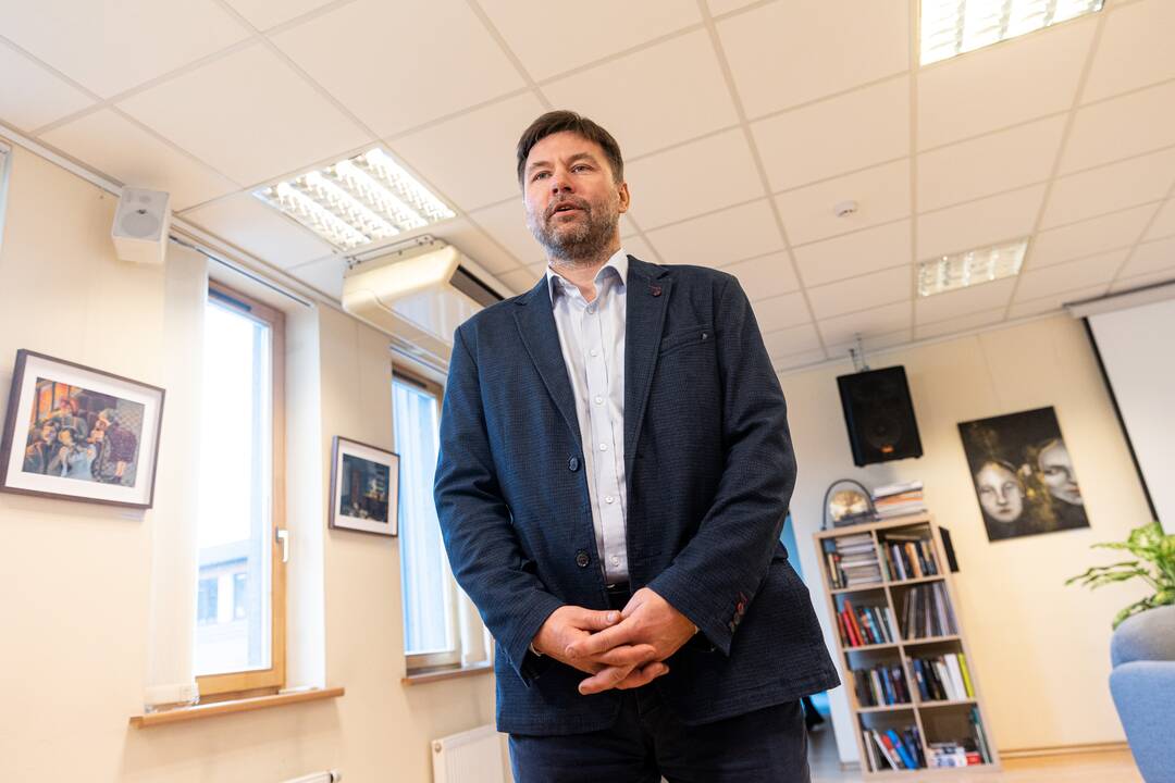 Švietimo darbuotojų profesinės sąjungos atstovų ir ministro susitikimas