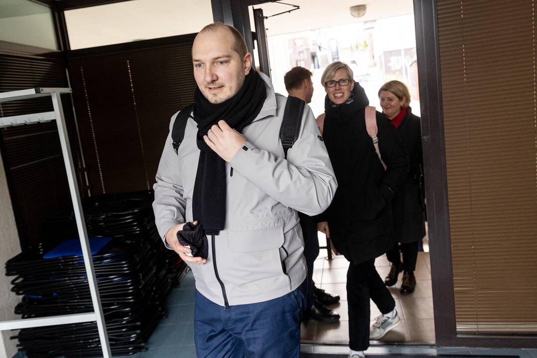 Švietimo darbuotojų profesinės sąjungos atstovų ir ministro susitikimas