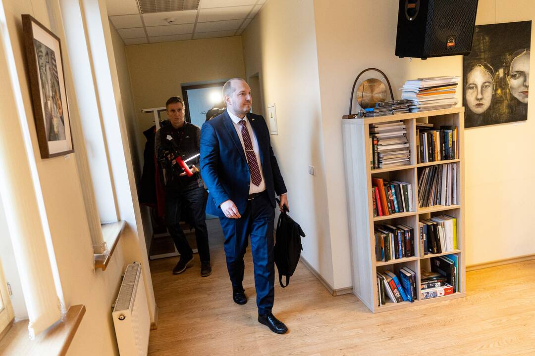 Švietimo darbuotojų profesinės sąjungos atstovų ir ministro susitikimas