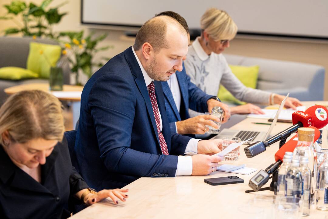 Švietimo darbuotojų profesinės sąjungos atstovų ir ministro susitikimas