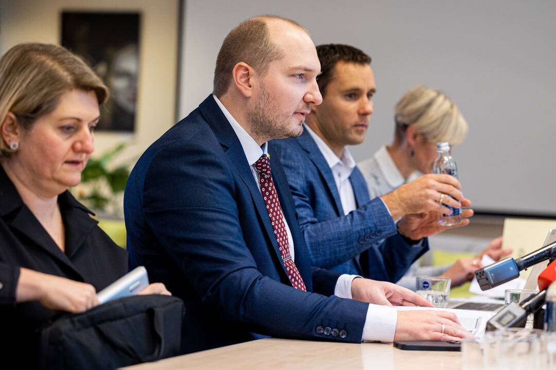 Švietimo darbuotojų profesinės sąjungos atstovų ir ministro susitikimas