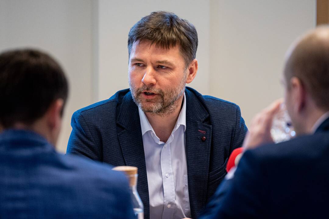 Švietimo darbuotojų profesinės sąjungos atstovų ir ministro susitikimas