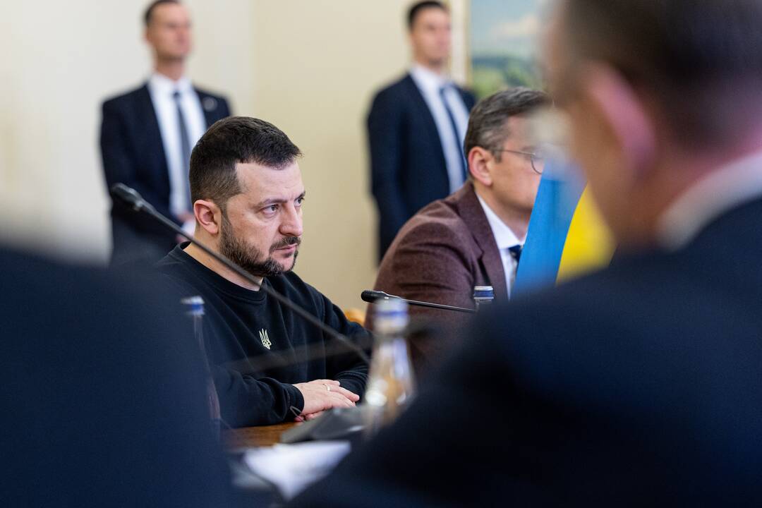 Ukrainos ir Lietuvos prezidentų delegacijų susitikimas