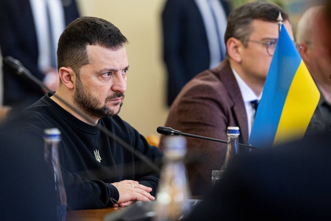 Ukrainos ir Lietuvos prezidentų delegacijų susitikimas