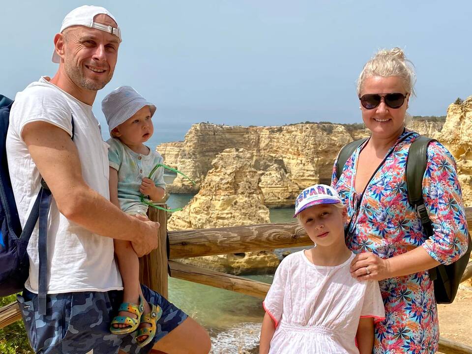 Formulė: K.Gelumbickaitė žino, ko reikia, kad šeima būtų laiminga. Visų pirma turi būti laiminga mama. 