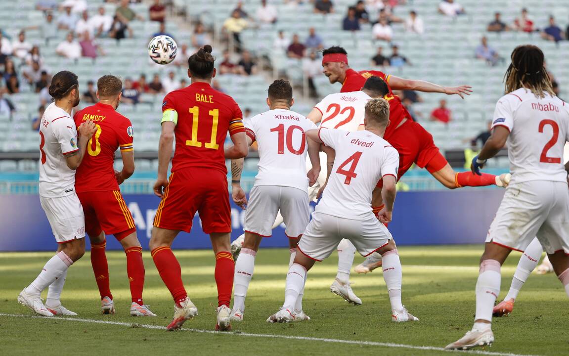 EURO 2020: Velsas – Šveicarija 1:1