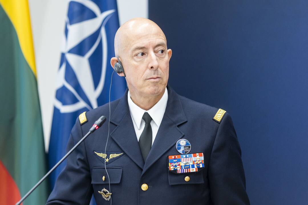 Ph. Lavigne ir V. Rupšio spaudos konferencija