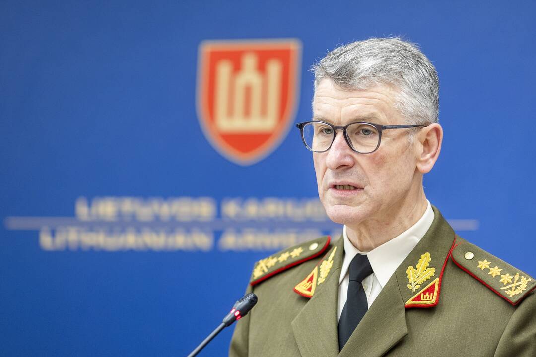 Ph. Lavigne ir V. Rupšio spaudos konferencija