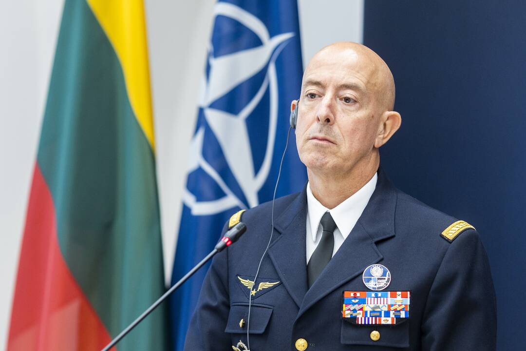 Ph. Lavigne ir V. Rupšio spaudos konferencija