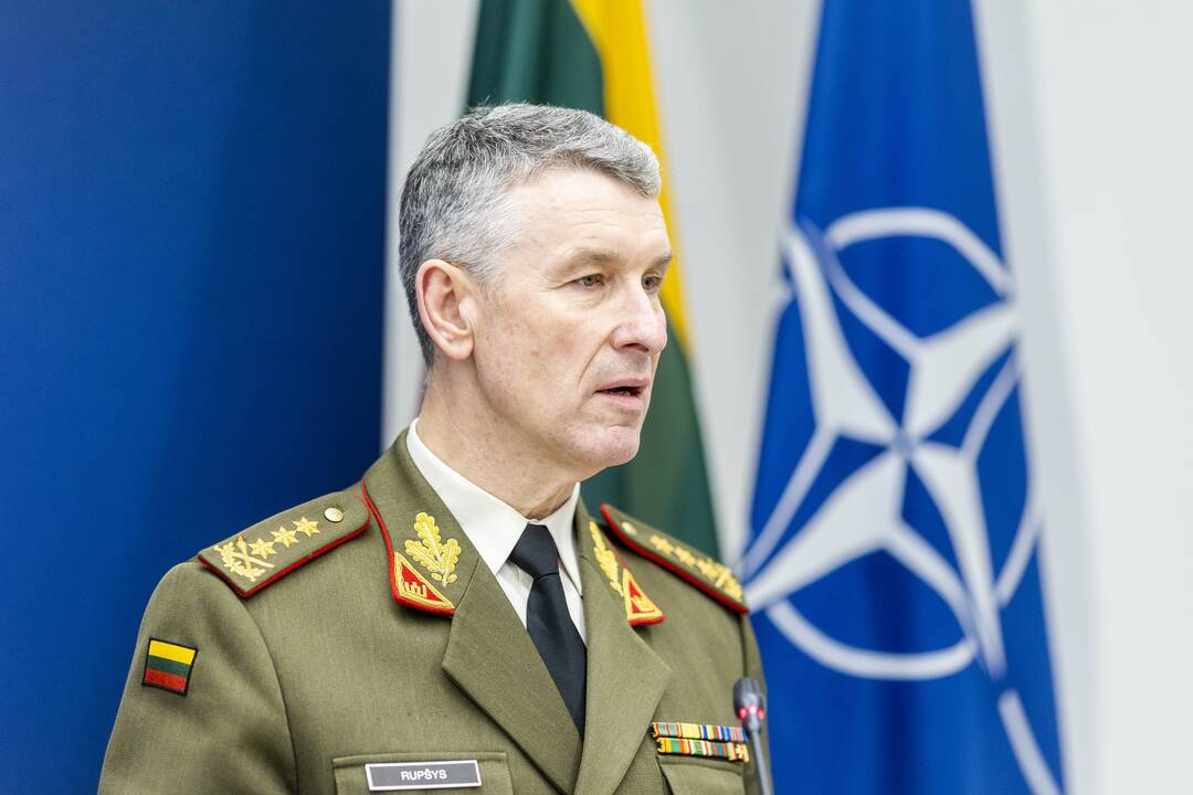 Ph. Lavigne ir V. Rupšio spaudos konferencija