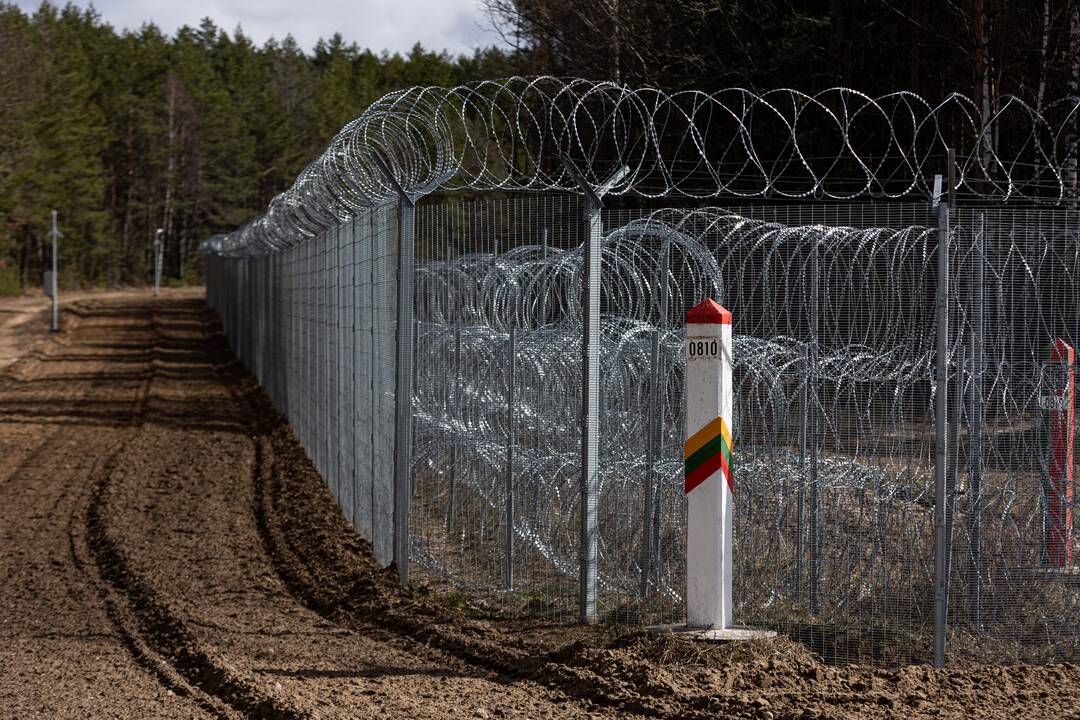 Pasienyje su Baltarusija septintą parą nefiksuota neteisėtų migrantų