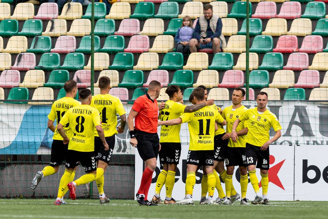 A lyga: Vilniaus „Žalgiris“ - FA „Šiauliai“