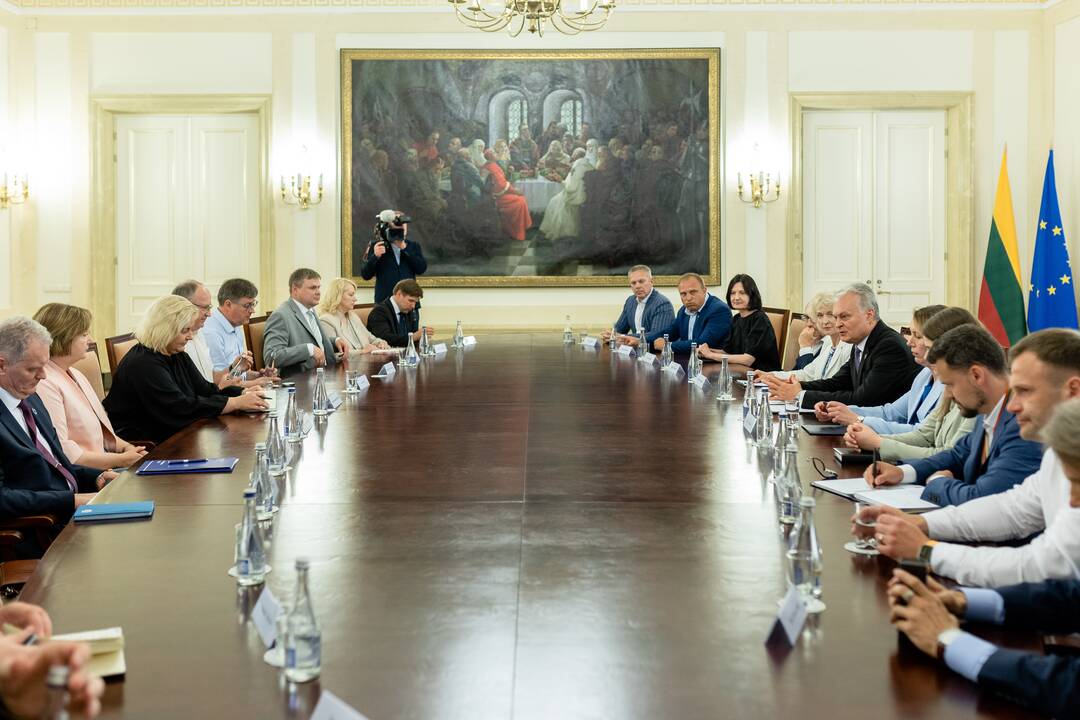 Prezidento susitikimas su švietimo bendruomene